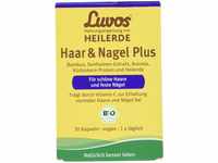 LUVOS Haar & Nagel Plus, Bio-Nahrungsergänzung, 30 Kapseln
