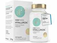 Hyaluronsäure Kapseln hochdosiert mit 500 mg pro Kapsel - 90 vegane Hyaluron...