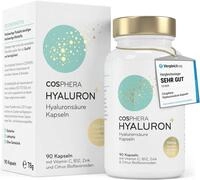 Hyalurons&auml;ure Kapseln hochdosiert mit 500 mg pro Kapsel - 90 vegane Hyaluron Kapseln