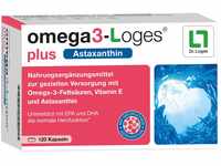 omega3-Loges® plus Astaxanthin - 120 Kapseln - Omega-3-Fettsäuren in