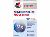Doppelherz system MAGNESIUM 400 DEPOT – Magnesium als Beitrag für die normale