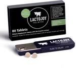 LactoJoy Laktase-Tabletten I 14.500 FCC I 80 Stk. - Lactase Enzym bei Milchzucker