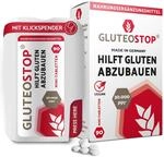 GluteoStop - hilft Gluten abzubauen - 90 Mini Tabletten im Klickspender -