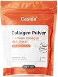 Casida COLLAGEN PULVER Kollagen Hydrolysat Peptide 480g Pulver - Eiwei&szlig;-Pulver...