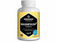 Magnesium Komplex, 350 mg elementares Magnesium in 1 Tablette, 180 hochdosierte