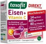 Taxofit Eisen+fols&auml;ure Direkt-granulat 20 stk