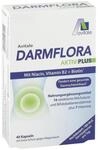 Avitale Darmflora Aktiv Plus mit Niacin, Vitamin B2 + Biotin, 40 Kapseln 