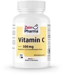 ZeinPharma Vitamin C 500 mg Kapseln f&uuml;r das Immunsystem, 90 St. Kapseln