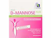 Avitale D-Mannose Plus 2000 mg Stick mit Niacin und Biotin zur Förderung der