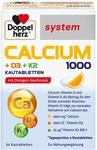 Doppelherz system CALCIUM 1000 + D3 + K2 &ndash; Calcium als Beitrag f&uuml;r den...