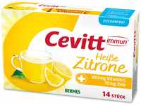 CEVITT immun heiße Zitrone zuckerfrei Granulat 14 Stück