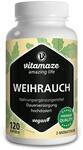 Weihrauch Kapseln hochdosiert & vegan, 900 mg Extrakt pro Tagesdosis, 85%