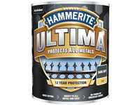 750 ml Hammerite Ultima Metallschutzlack matt Anthrazitgrau RAL7016