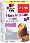 Doppelherz Haar Intensiv + Biotin Kapseln f&uuml;r gesundes Haar, 80 St. Kapseln