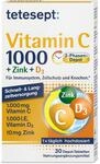 tetesept Vitamin C 1000 + Zink + D3 &ndash; Nahrungserg&auml;nzungsmittel zur Unterst&uuml;tzung