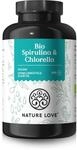 NATURE LOVE&reg; Bio Spirulina + Bio Chlorella - je 3000mg Spirulina & Chlorella pro