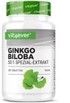 vit4ever Ginkgo Biloba 6000 mg - 365 Tabletten - 50:1 Premium Extrakt | Mit