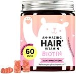 Biotin-Gummib&auml;rchen Ah-mazing Hair - Vitamine f&uuml;r Haare, Haut und N&auml;gel &ndash;