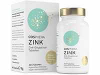 Zink Tabletten - Hochdosiert mit Markenrohstoff - 25 mg Zink-Bisglycinat pro...