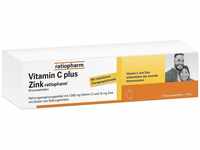 Vitamin C plus Zink-ratiopharm – Gut kombiniert. Hoch dosiert....