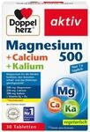 Doppelherz Magnesium 500 + Calcium + Kalium - Hochdosiertes Magnesium als Beitrag
