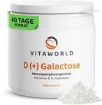 D(+) Galactose - Galactose Pulver (500g) - 40-Tagesvorrat - wichtige Energiequelle -