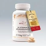 MITOcare B-Vitamine & Spurenelemente - Vitamin Komplex - B1, B2, B3, B5, B6, B7, B9,
