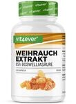 vit4ever Weihrauch Extrakt - 365 Kapseln - Premium: 85% Boswellia-S&auml;ure -
