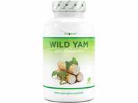Wild Yam Wurzel Extrakt - 240 Kapseln - Original Mexican Wild Yamswurzel -