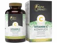 Nuvi Health Natürlicher Vitamin C Komplex - 240 Kapseln - Acerola-Extrakt &