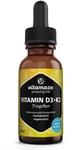 Vitamin D3 + K2 Tropfen hochdosiert, 50ml (1+ Jahre), 1000 IE Vitamin D3 + K2