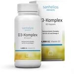 Sanhelios&reg; Sonnenvitamin-Komplex - 4000 I.E. Vitamin D3 + K2 (MK7) & Omega-3