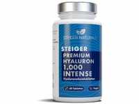 Hyaluron Intense 1.000 mg Hyaluronsäure Kapseln - 60 Tabletten für 1 Monat -...
