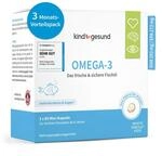 Omega 3 Kinder Vergleichssieger 2025-507mg Fisch&ouml;l: 276mg DHA & 173mg EPA -