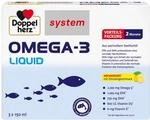 Doppelherz system OMEGA-3 LIQUID &ndash; Herzfunktion + Immunsystem &ndash; Vitamin D als