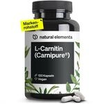 natural elements L-Carnitin 2000 - Premium: Carnipure&reg; von Lonza - 120 Kapseln -