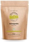 Biotiva Ashwagandha Pulver Bio 1000g - Ashwagandawurzel - Schlafbeere - Ayurveda -