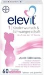 Elevit 1 I Kinderwunsch und Schwangerschaft I mit Fols&auml;ure I 60 Tabletten