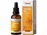 Casida® Vitamin D3 Tropfen 5000 I.E. Hochdosierte, flüssige Vitamin D3...