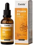 Casida Vitamin D3 Tropfen 5000 I.E. Hochdosierte, fl&uuml;ssige Vitamin D3 Tropfen,