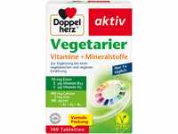 Doppelherz Vegetarier Vitamine + Mineralstoffe - Abgestimmte Nährstoffe für