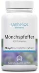 Sanhelios M&ouml;nchspfeffer - Hochdosiert - 300 vegane Mikro-Tabletten - 10mg reiner