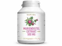 Mariendistelextrakt 500 mg Kapseln || 400 mg Silymarin (80%) pro Kapsel) || 120