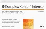 B-Komplex K&ouml;hler intense