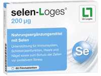 selen-Loges® 200 µg - 60 Filmtabletten - Nahrungsergänzungsmittel mit Selen