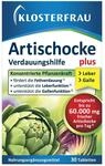 Klosterfrau Artischocke Tabletten | 30 St&uuml;ck | plus L&ouml;wenzahn + Ingwer | Mit 3-fach