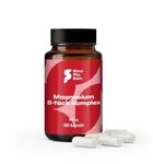 Magnesium 8-fach Komplex 400 mg | 180 Kapseln | 400 mg elementares Magnesium | 8