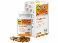 Raab Vitalfood Bio Curcuma Extrakt Kapseln, 90 Kapseln à 500 mg pro Packung, mit