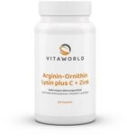vitaworld Arginin-Ornithin-Lysin + C + Zink, Pro Tagesverzehrmenge sind je 1000...