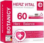BOTANICY Herz Vital - 60 Schwarzer Knoblauch Kapseln - ABG10+ Extrakt mit...